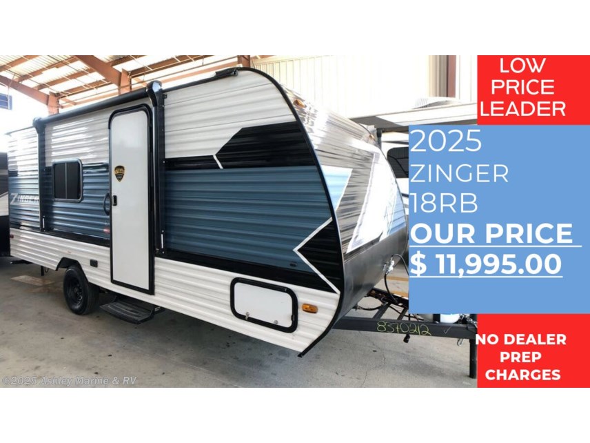 New 2025 CrossRoads Zinger Lite 18RB available in Panama City, Florida