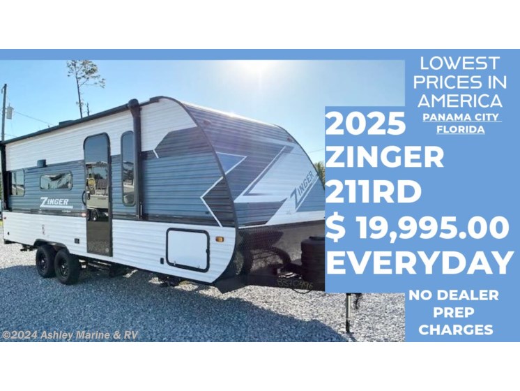 New 2025 CrossRoads Zinger Lite 211RD available in Panama City, Florida