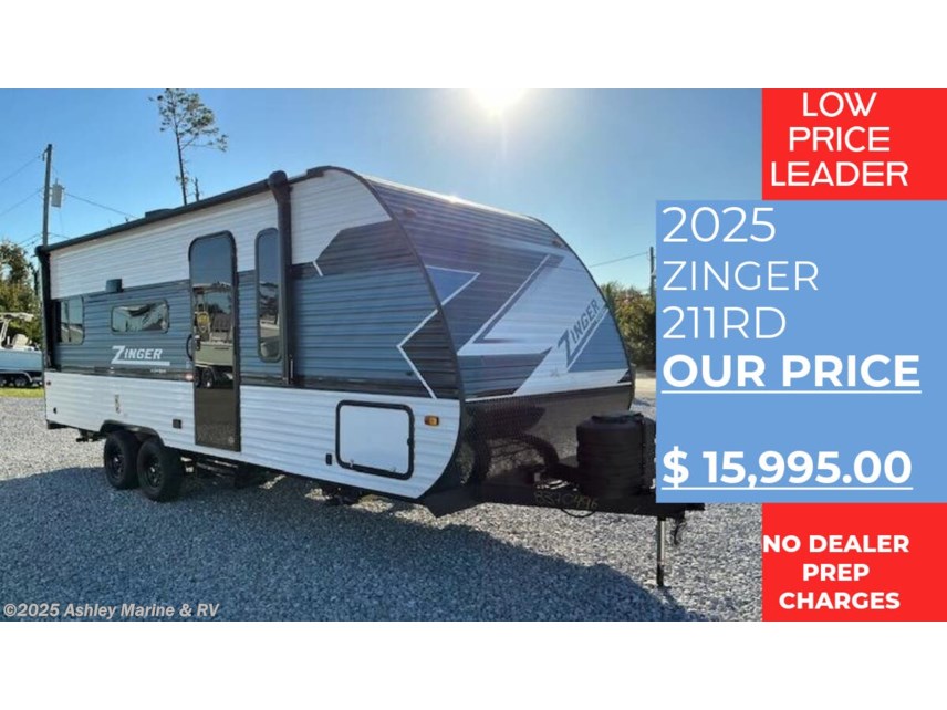 New 2025 CrossRoads Zinger Lite 211RD available in Panama City, Florida