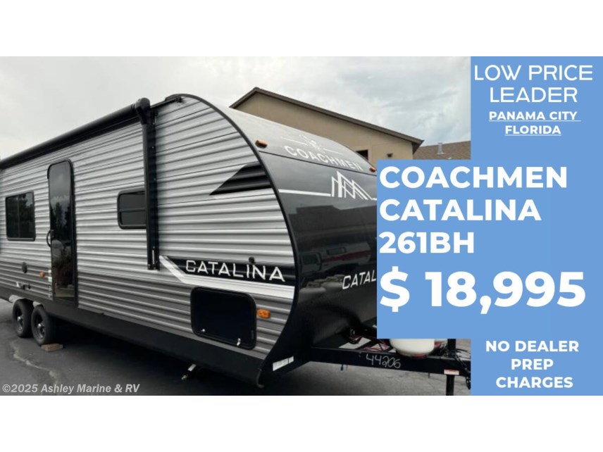 New 2025 Coachmen Catalina Summit Series 8 261BH available in Panama City, Florida