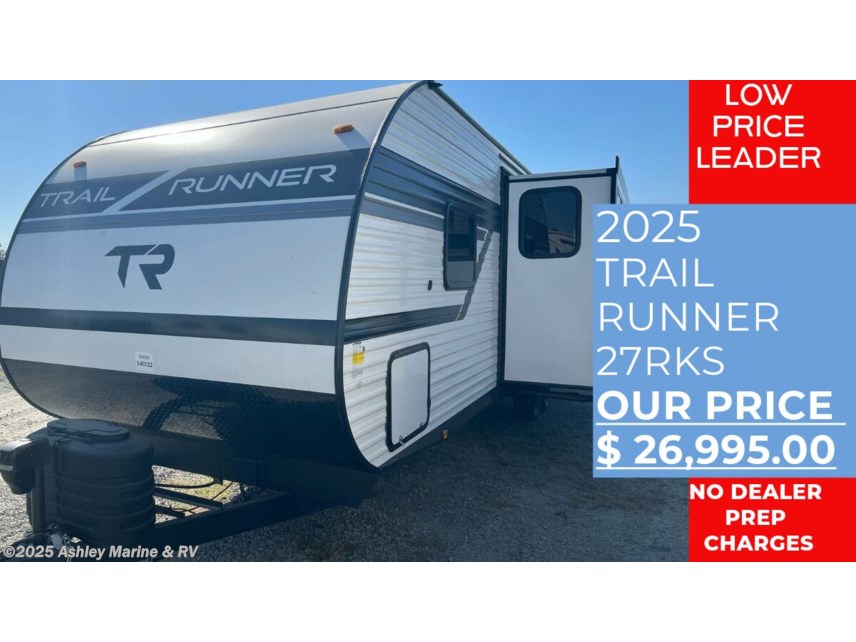 New 2025 Heartland Trail Runner 27RKS available in Panama City, Florida