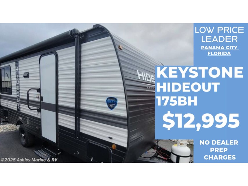 New 2025 Keystone Hideout Sport 175BH available in Panama City, Florida
