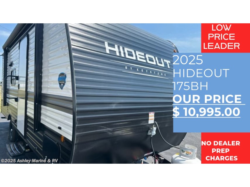 New 2025 Keystone Hideout Sport 175BH available in Panama City, Florida