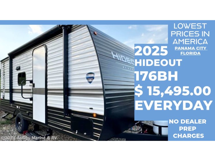 New 2025 Keystone Hideout Sport 176BH available in Panama City, Florida