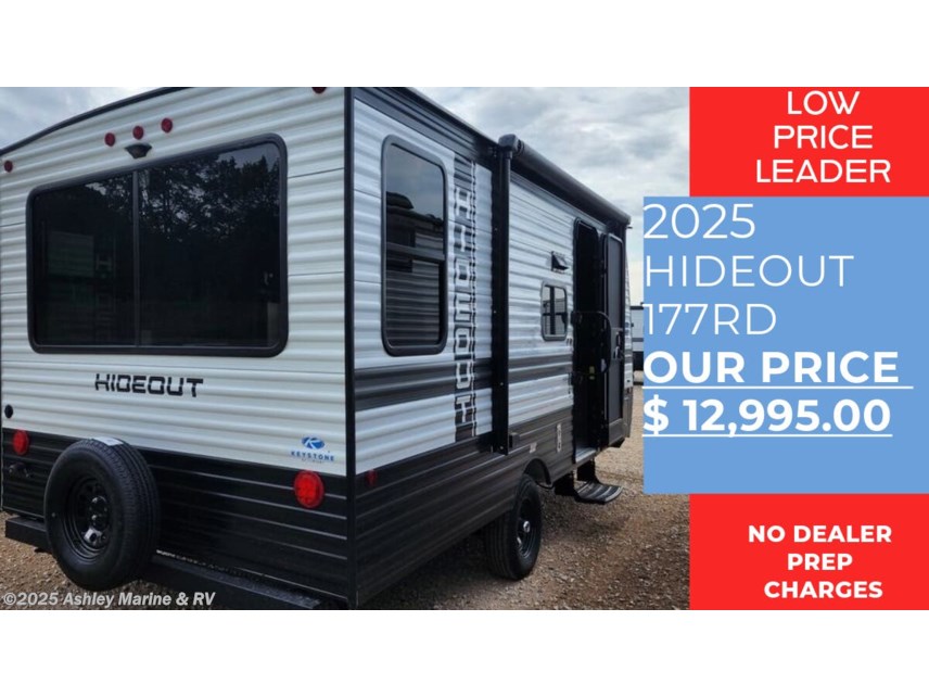 New 2025 Keystone Hideout Sport 177RD available in Panama City, Florida