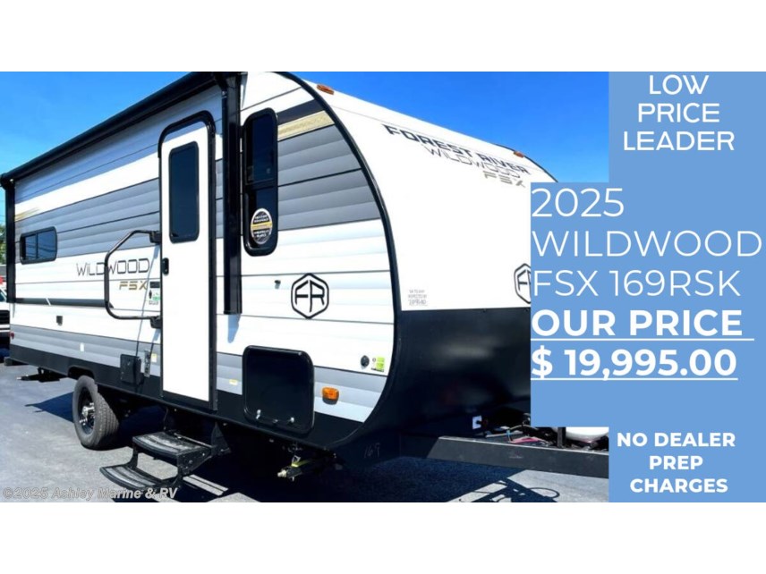 New 2025 Forest River Wildwood FSX 169RSK available in Panama City, Florida