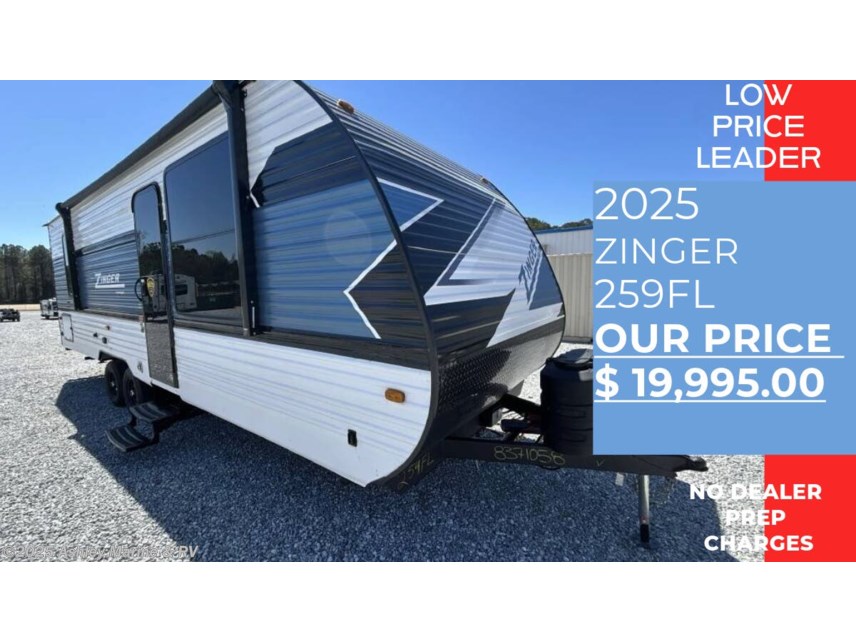 New 2024 CrossRoads Zinger Lite 259FL available in Panama City, Florida