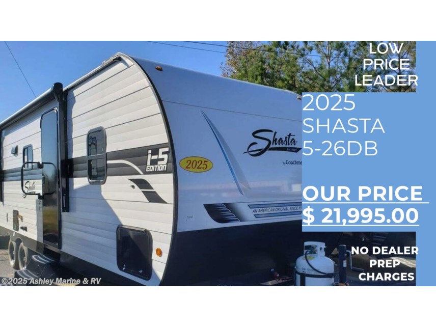 New 2025 Shasta I-5 526DB available in Panama City, Florida