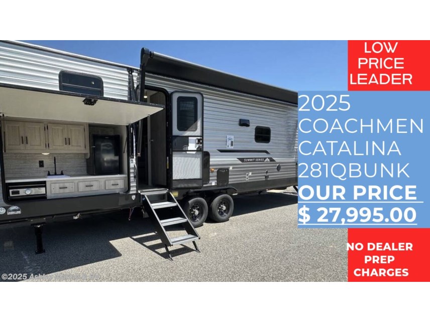 New 2025 Coachmen Catalina Summit Series 8 281QBUNK available in Panama City, Florida