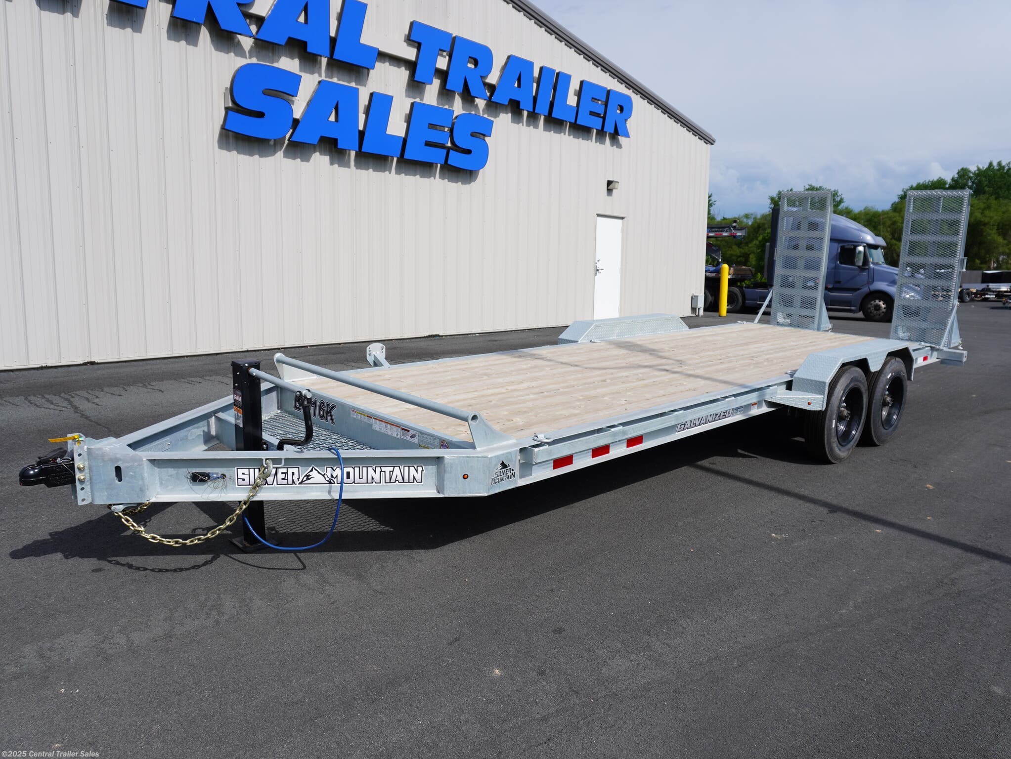 2025 Silver Mountain Trailers 82x22' Galvanized Steel Equipment Trailer 16K GVWR