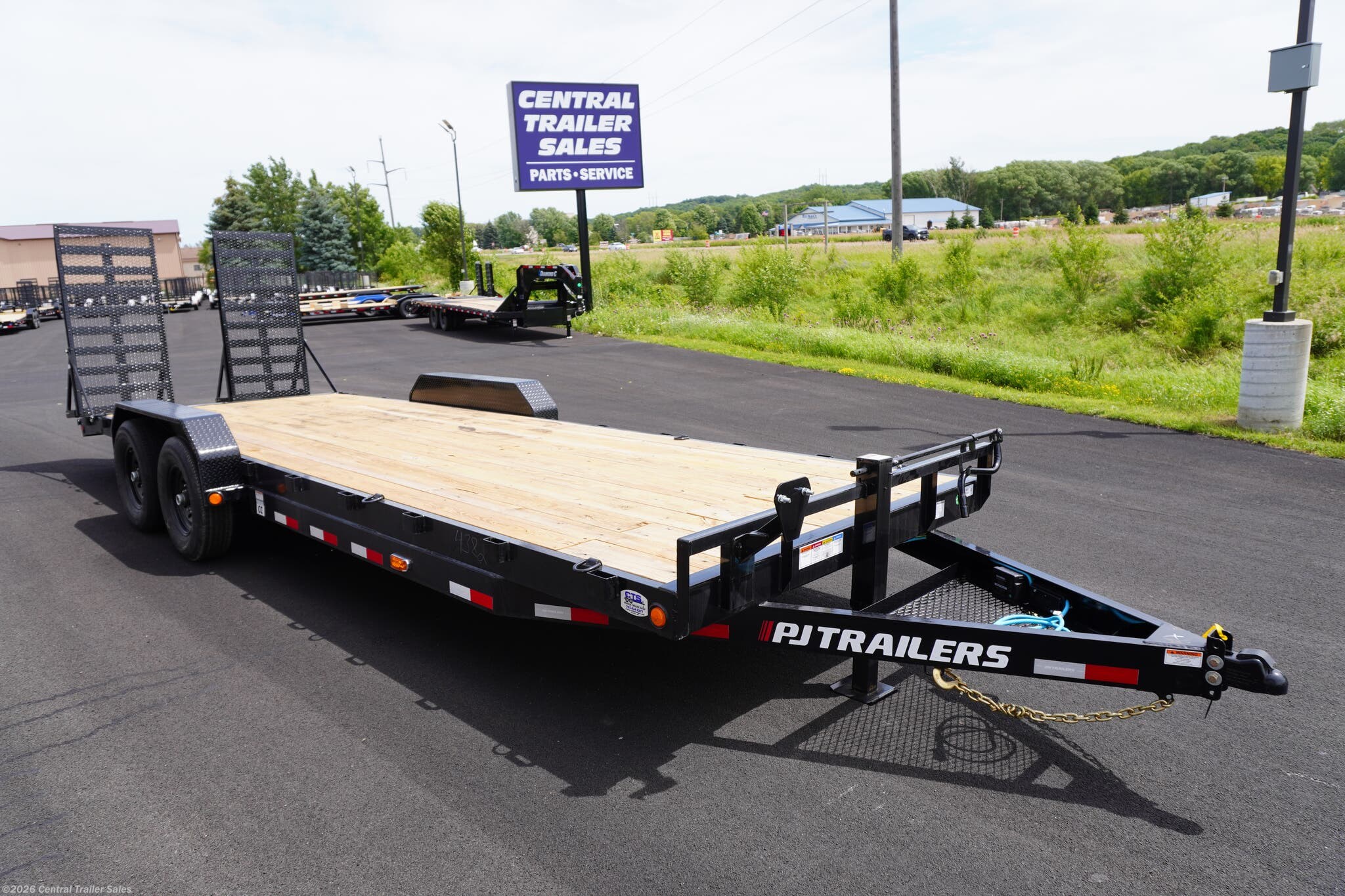 2026 PJ Trailers CC 83"x24' Equipment Trailer - New Equipment Trailer for sale by Central Trailer Sales in Jordan, Minnesota