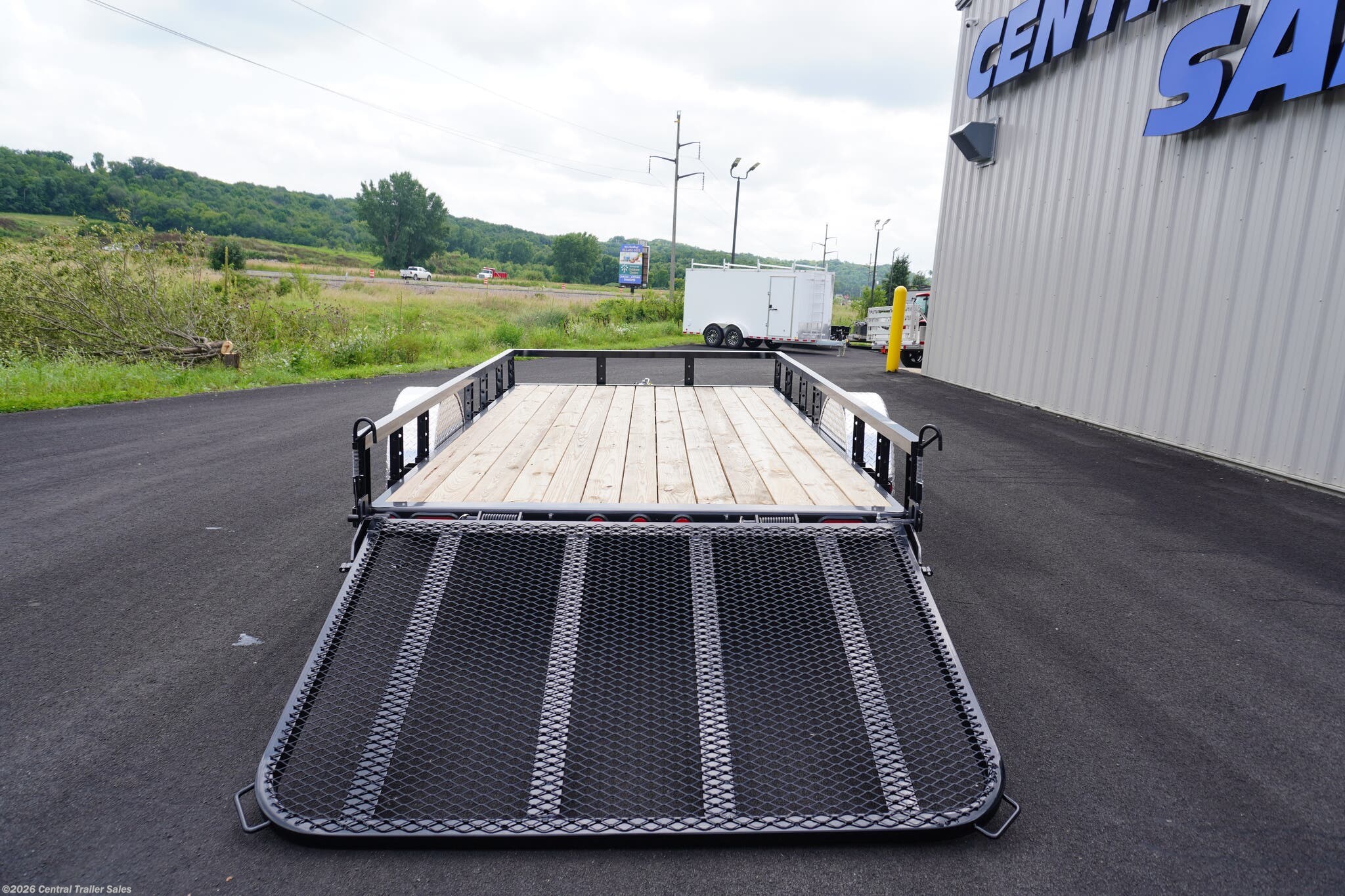 New 2025 PJ Trailers U7 77"x12ft Utility available in Jordan, Minnesota