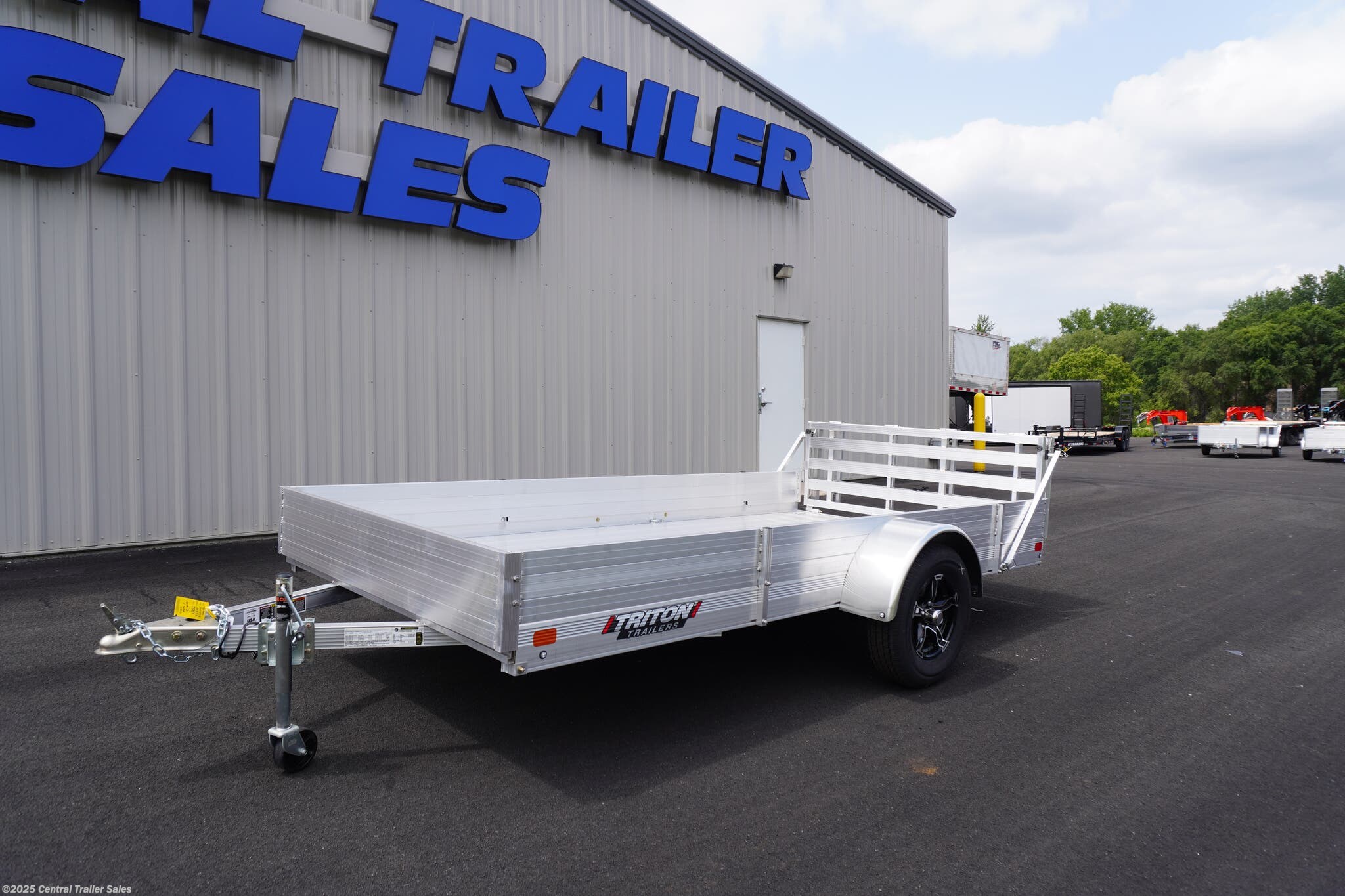 2026 Triton Trailers FIT Series 72"x12' Aluminum Utility W/1' Sides