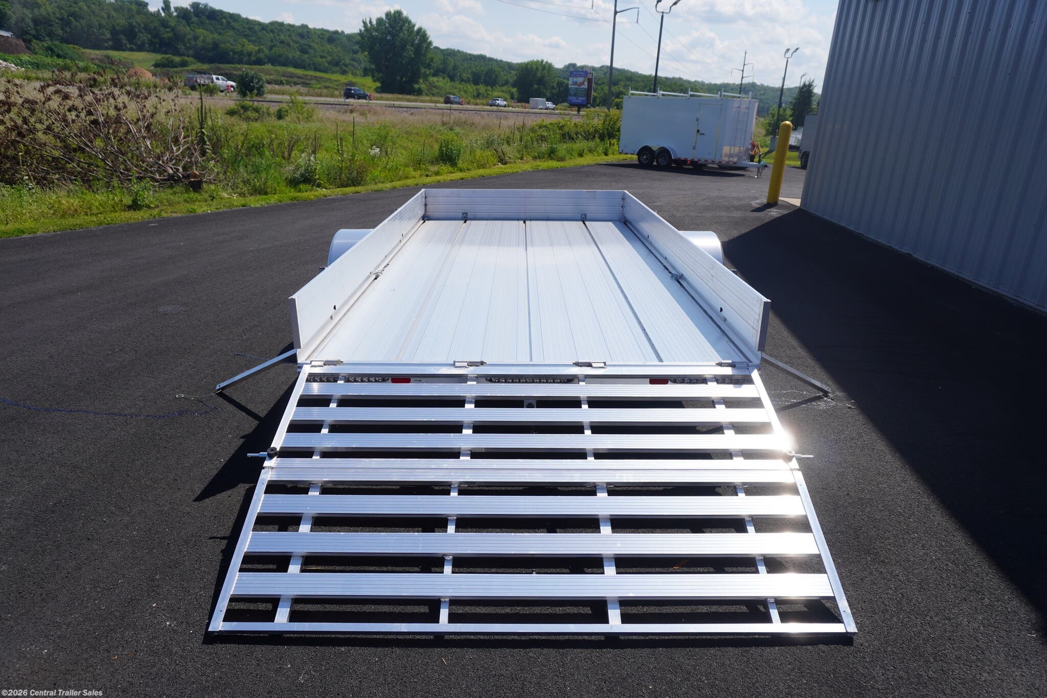 New 2024 Triton Trailers 81"x14' Aluminum Utility available in Jordan, Minnesota