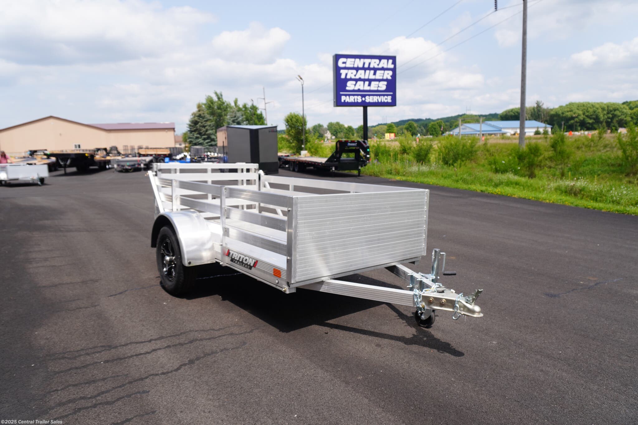 2024 Triton Trailers 52&quot;x8ft Aluminum Utility - New Utility Trailer for sale by Central Trailer Sales in Jordan, Minnesota