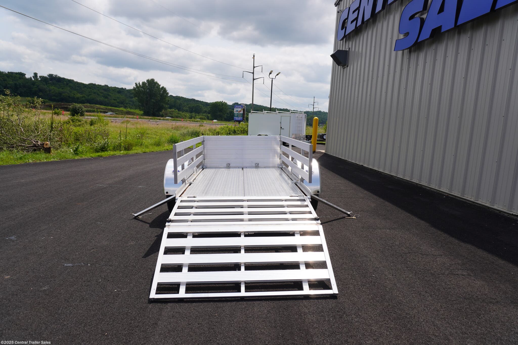 New 2024 Triton Trailers 52&quot;x8ft Aluminum Utility available in Jordan, Minnesota
