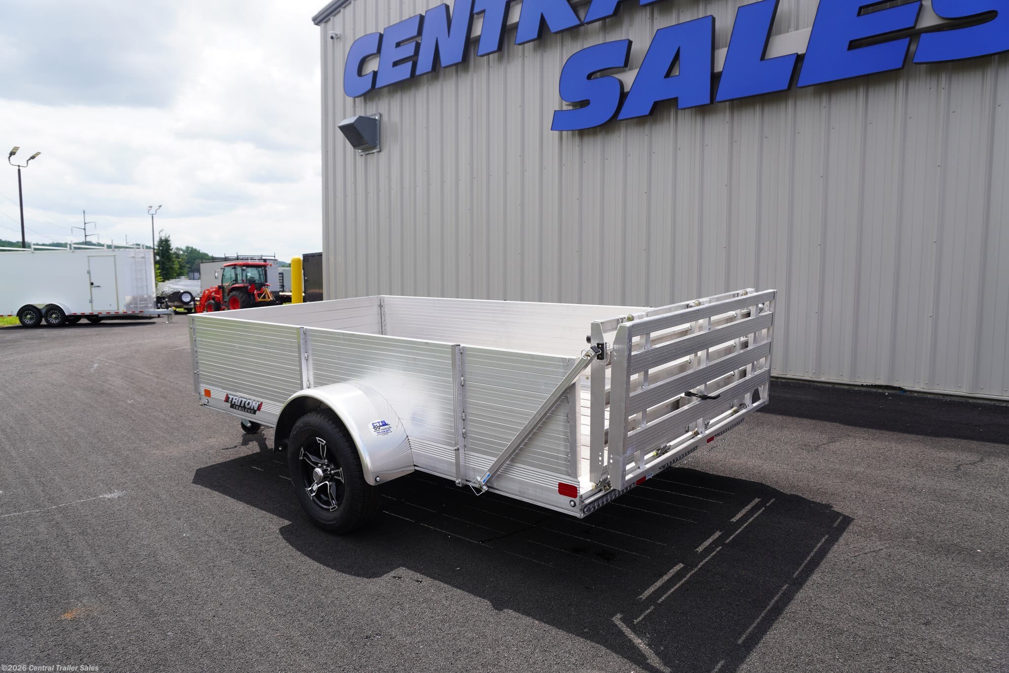 2024 Triton Trailers 64"x10ft Aluminum Utility - New Utility Trailer for sale by Central Trailer Sales in Jordan, Minnesota
