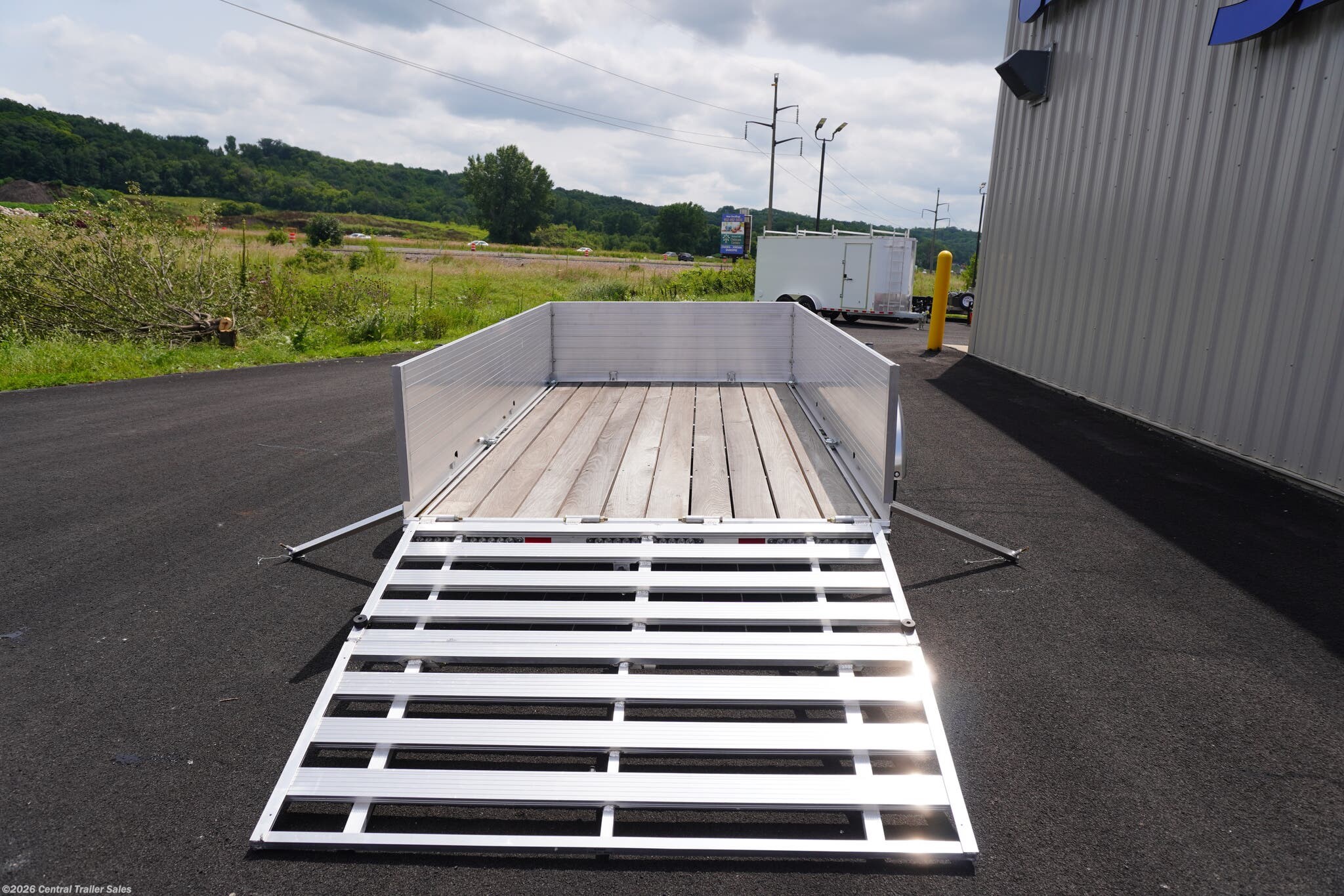 2024 64"x10ft Aluminum Utility by Triton Trailers from Central Trailer Sales in Jordan, Minnesota