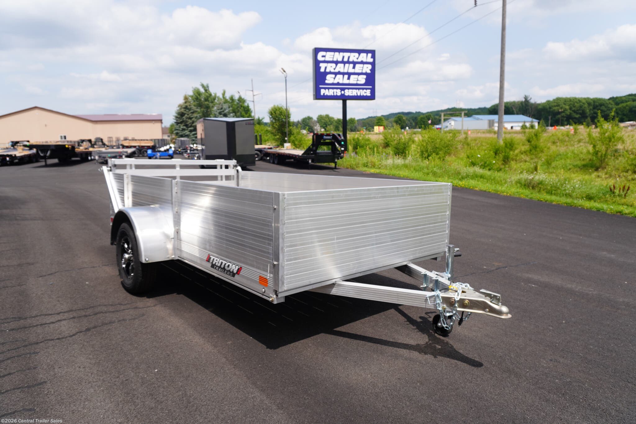 New 2024 Triton Trailers 64"x10ft Aluminum Utility available in Jordan, Minnesota