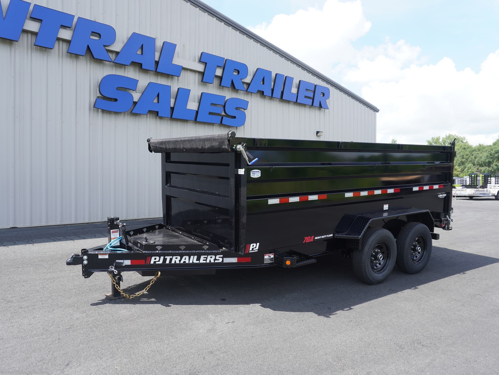 meek 2026 PJ Trailers DM 83x14 High Side Dump W/7K Axles