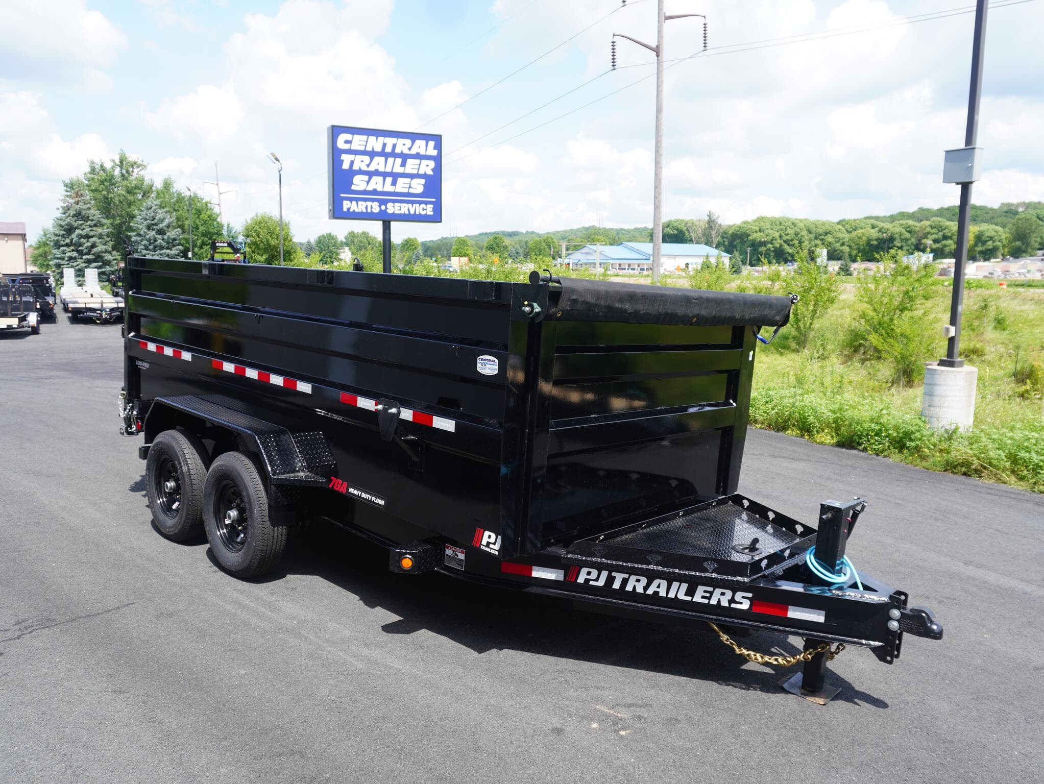 New 2026 PJ Trailers DM 83x14 High Side Dump available in Jordan, Minnesota