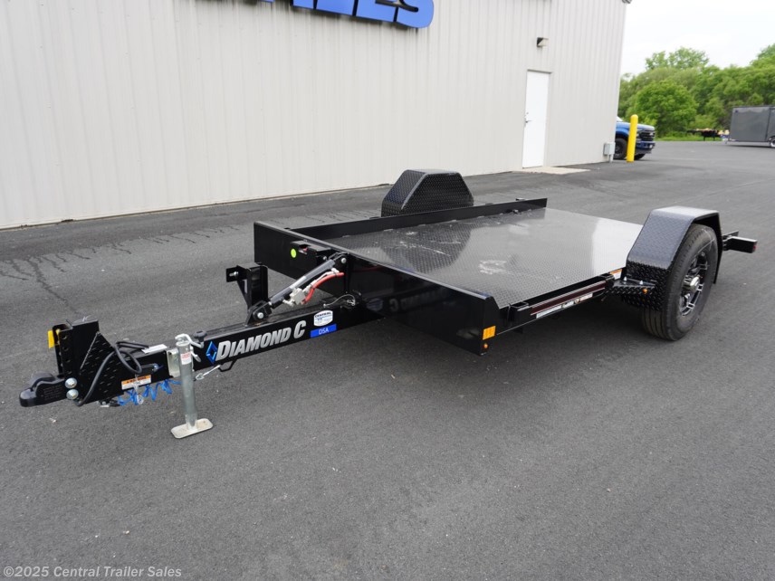 New 2025 Diamond C DSA 77x12 Single 7K Axle Tilt Trailer available in Jordan, Minnesota