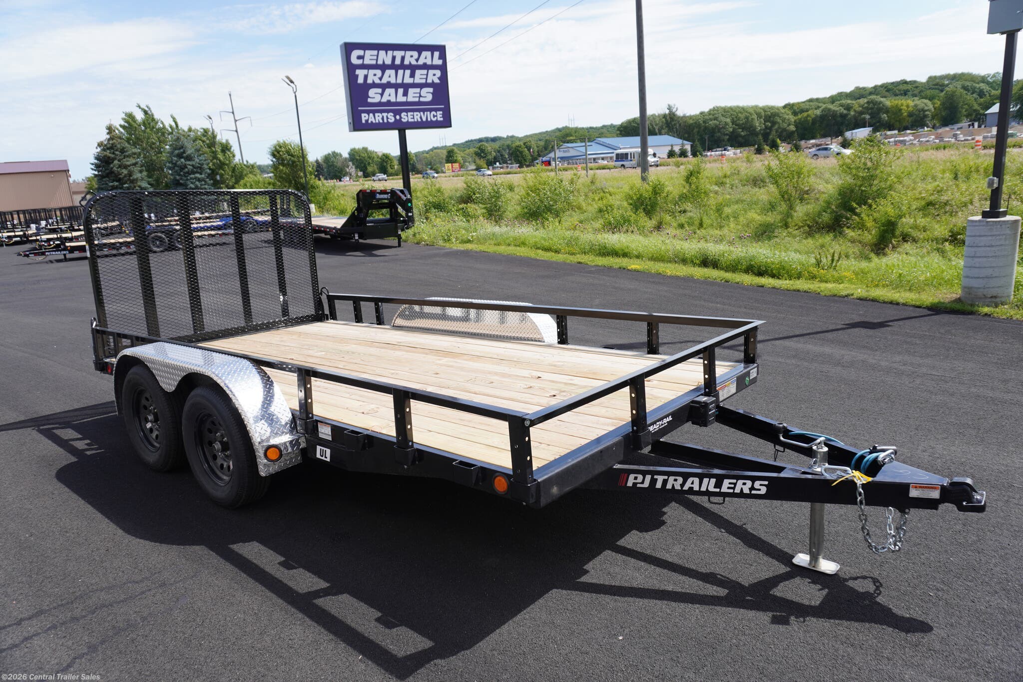 2026 UL 83"x14ft Utility by PJ Trailers from Central Trailer Sales in Jordan, Minnesota