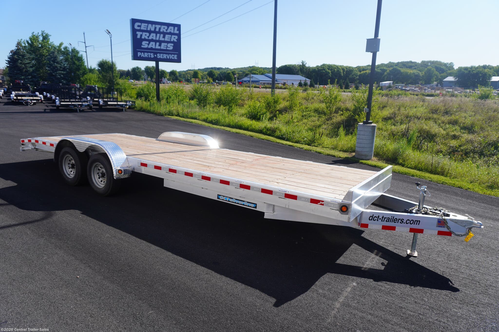 2026 Dell Rapids Custom Trailers 83"x24' Car Hauler - New Car Hauler Trailer for sale by Central Trailer Sales in Jordan, Minnesota