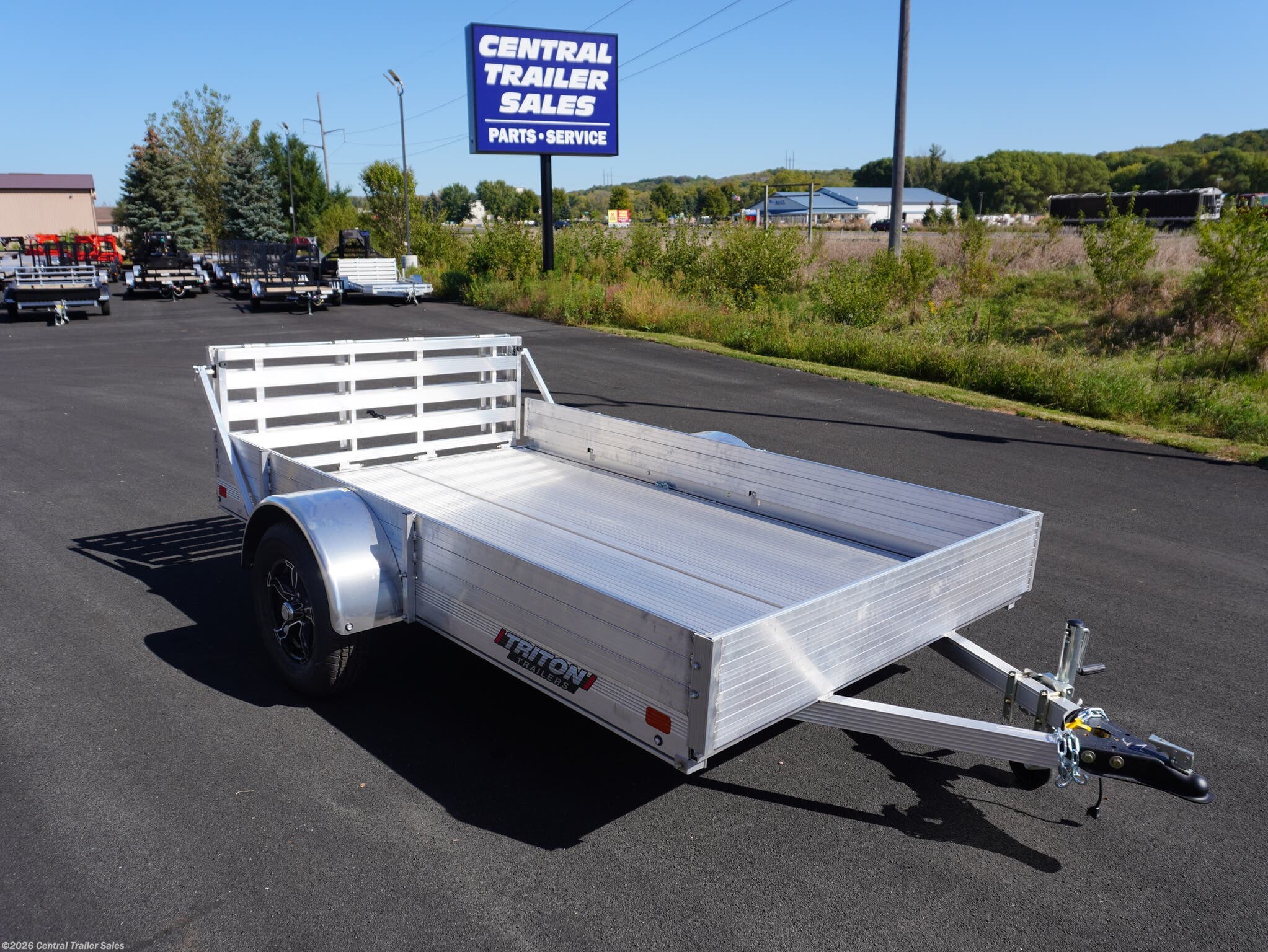 2025 6x10ft Aluminum Utility by Triton Trailers from Central Trailer Sales in Jordan, Minnesota