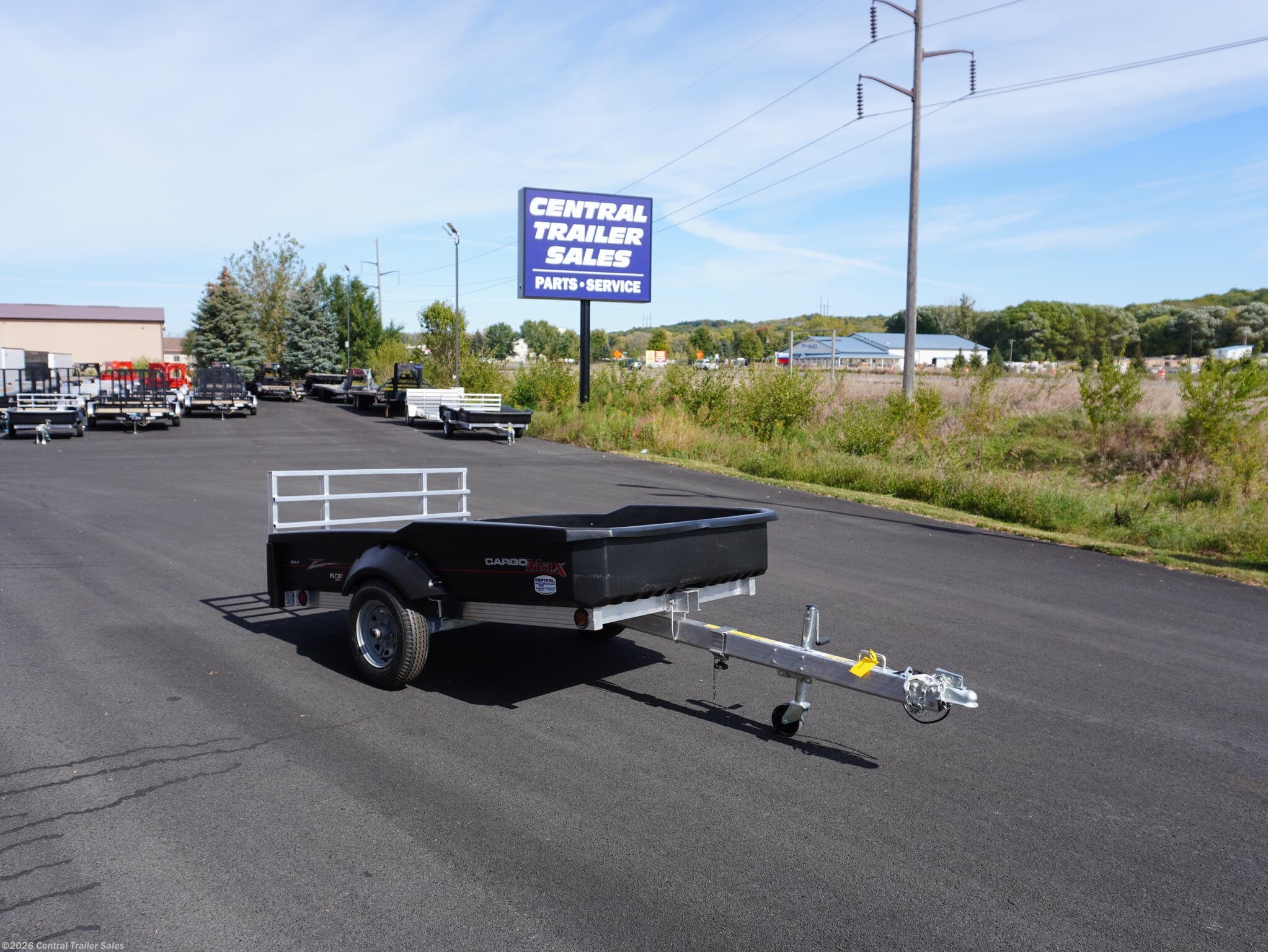 2025 FLOE Cargo Max 57"x8' Aluminum Utility - New Utility Trailer for sale by Central Trailer Sales in Jordan, Minnesota