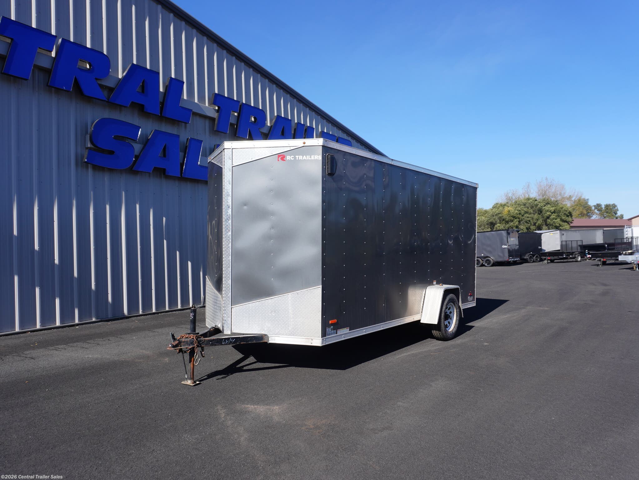 2020 RC Trailers 6x14 Steel Frame Single Axle Cargo Trailer