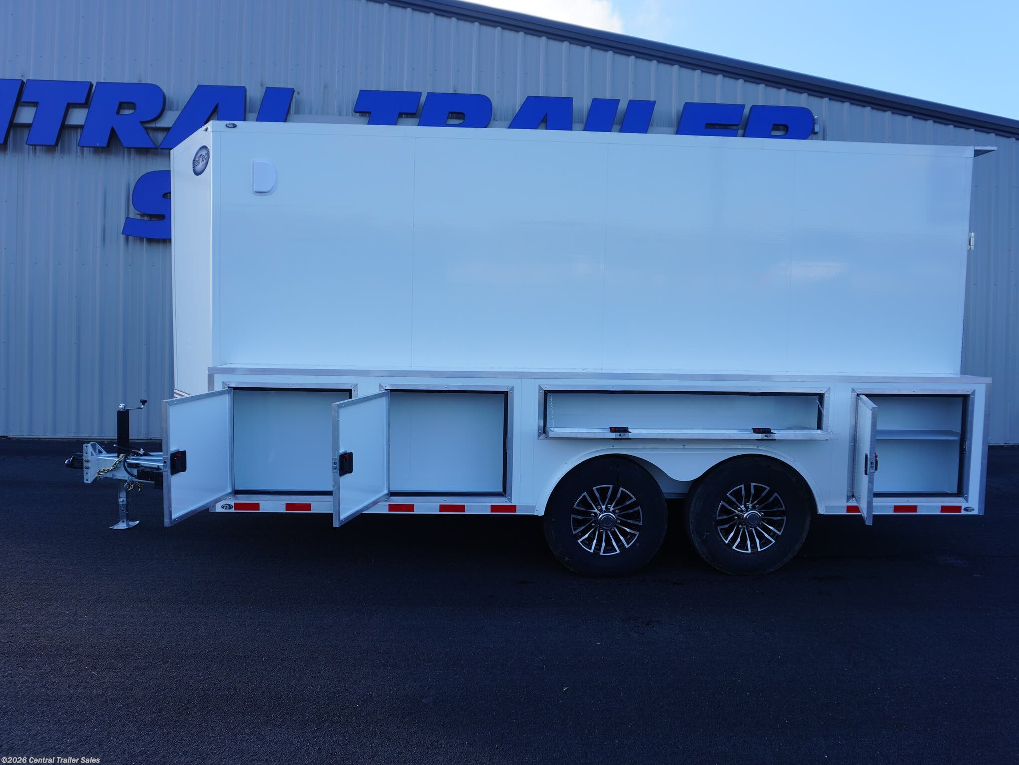 2025 CellTech 7x16ft Galvanized Enclosed - New Cargo Trailer for sale by Central Trailer Sales in Jordan, Minnesota
