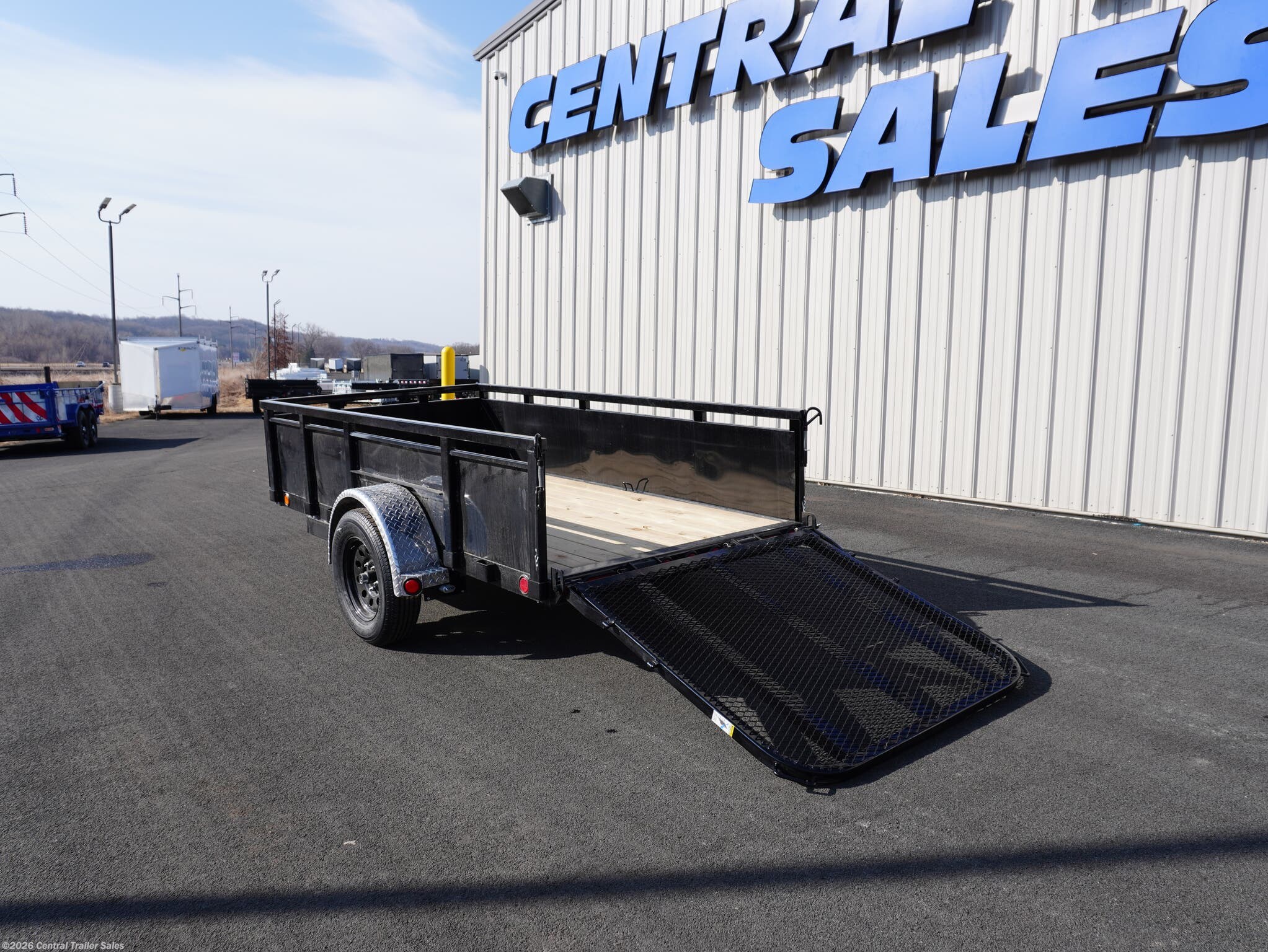 New 2026 PJ Trailers U6 5x10ft Utility available in Jordan, Minnesota