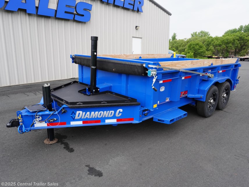 New 2025 Diamond C LPT 82&quot;x14ft Telescopic Dump, 14,900 GVWR available in Jordan, Minnesota