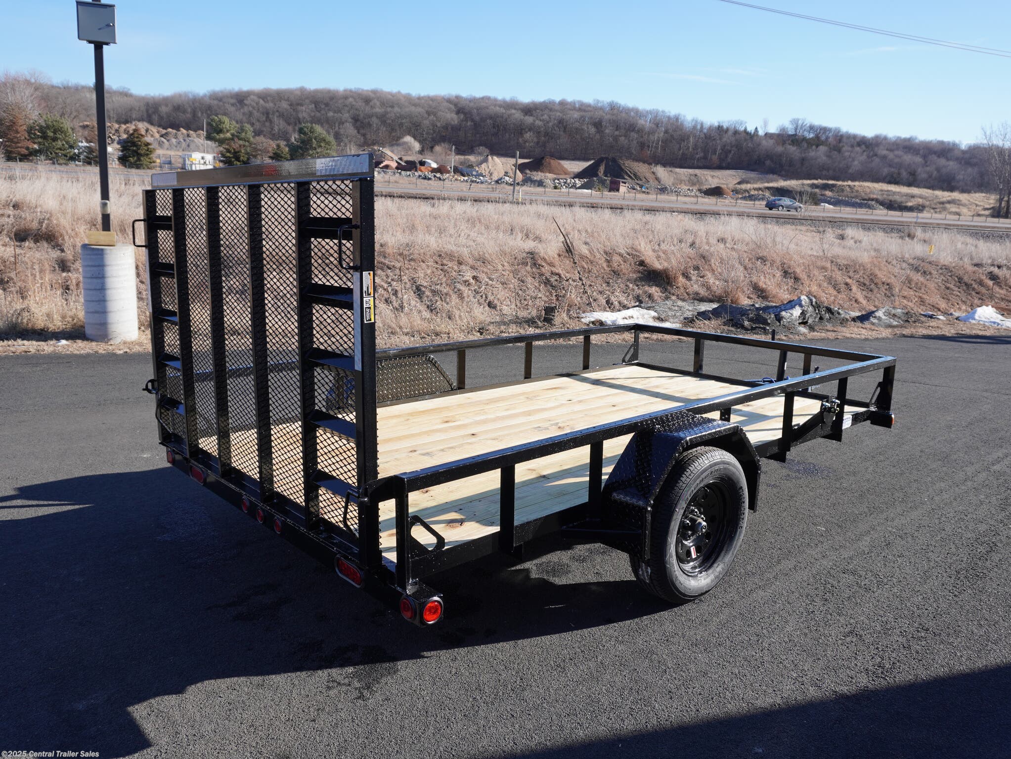 2025 SE 77&quot;X12&apos; Single Axle Steel Utility Trailer by Load Trail from Central Trailer Sales in Jordan, Minnesota