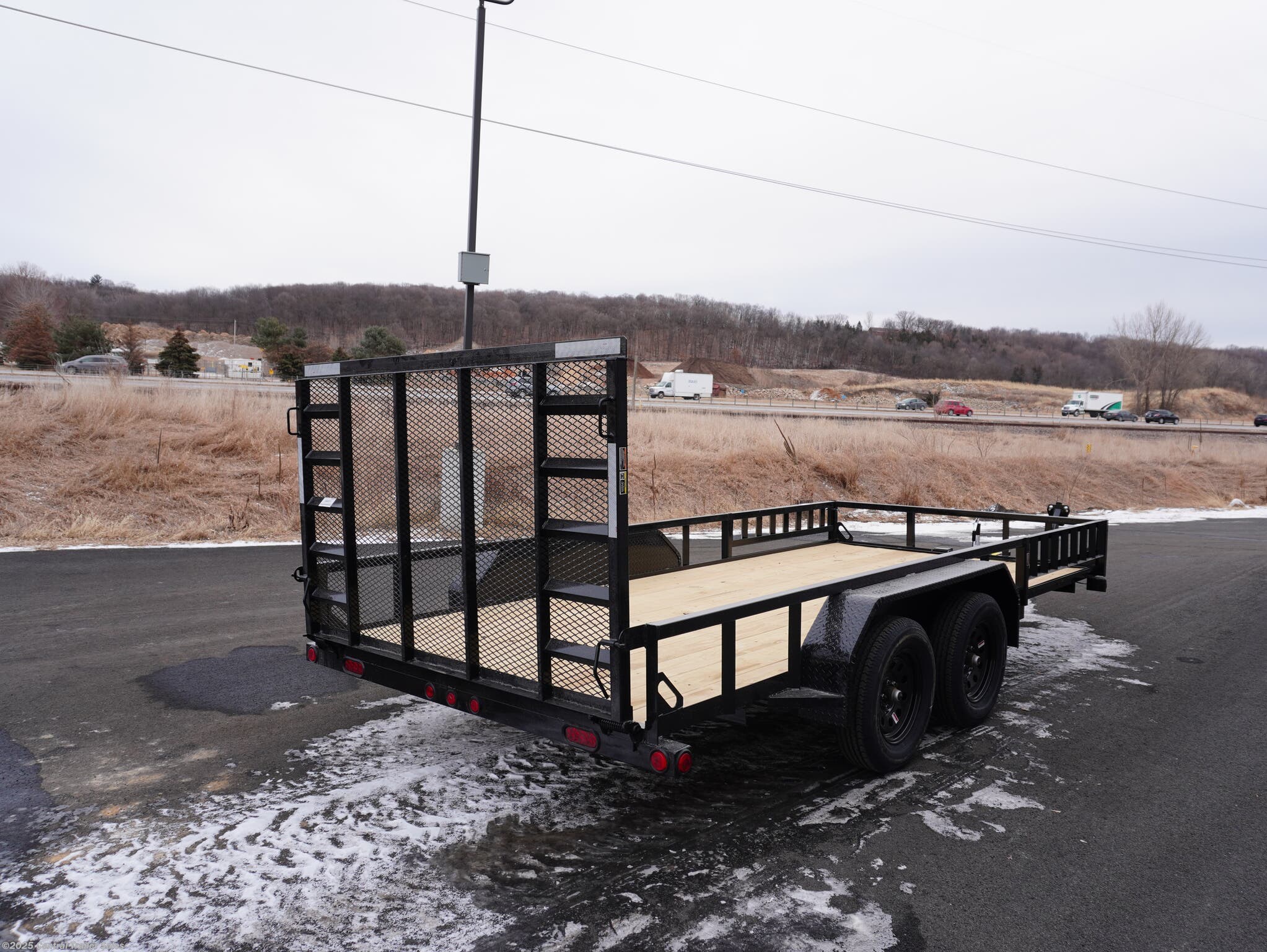 2025 UE 83x16&apos; Tandem Axle Utility Trailer W/ATV Ramps by Load Trail from Central Trailer Sales in Jordan, Minnesota