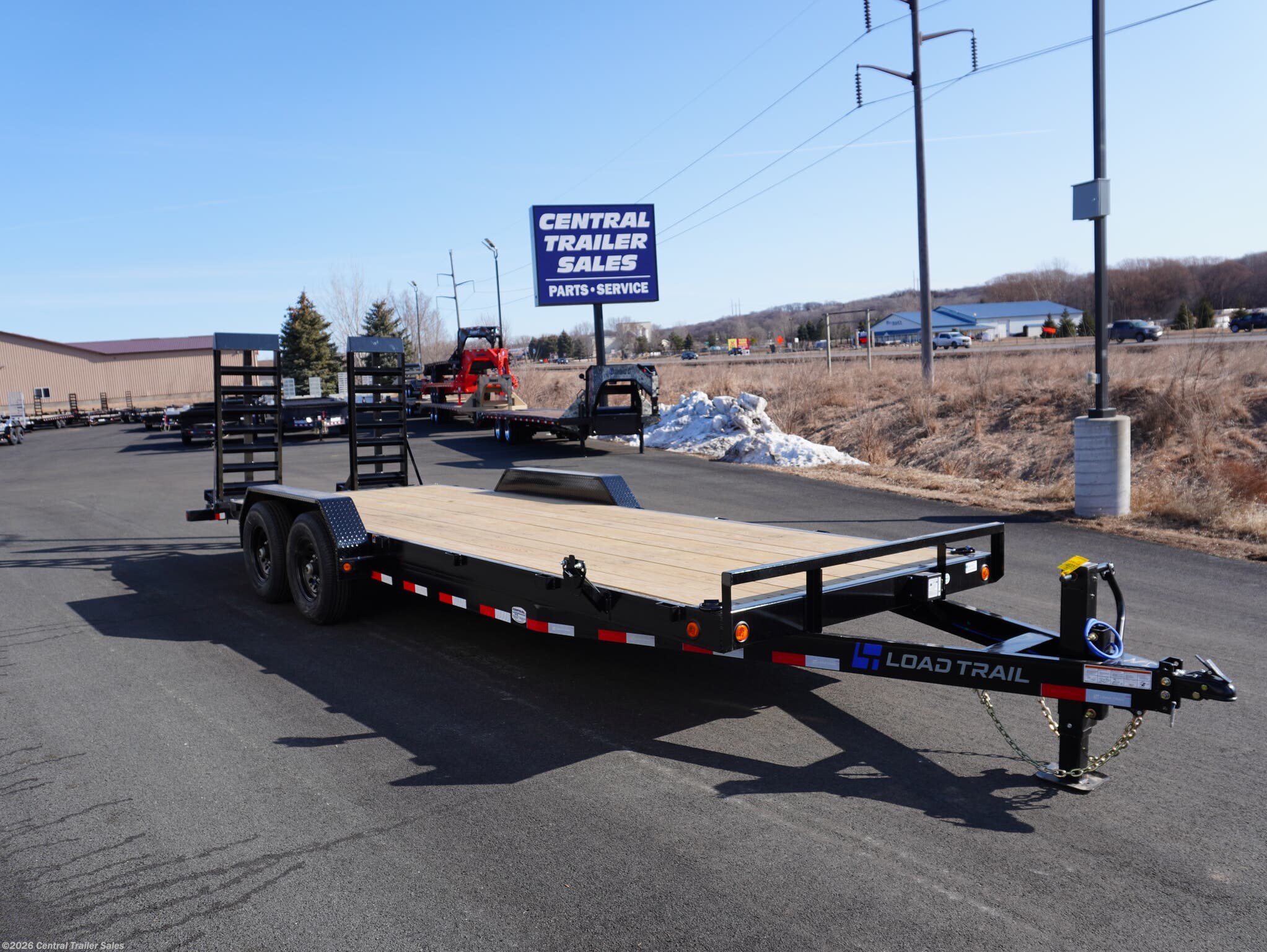 2025 CH 22ft Equipment Trailer by Load Trail from Central Trailer Sales in Jordan, Minnesota