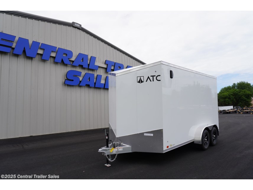 New 2024 ATC STO400 7x14ft Aluminum Cargo Trailer available in Jordan, Minnesota
