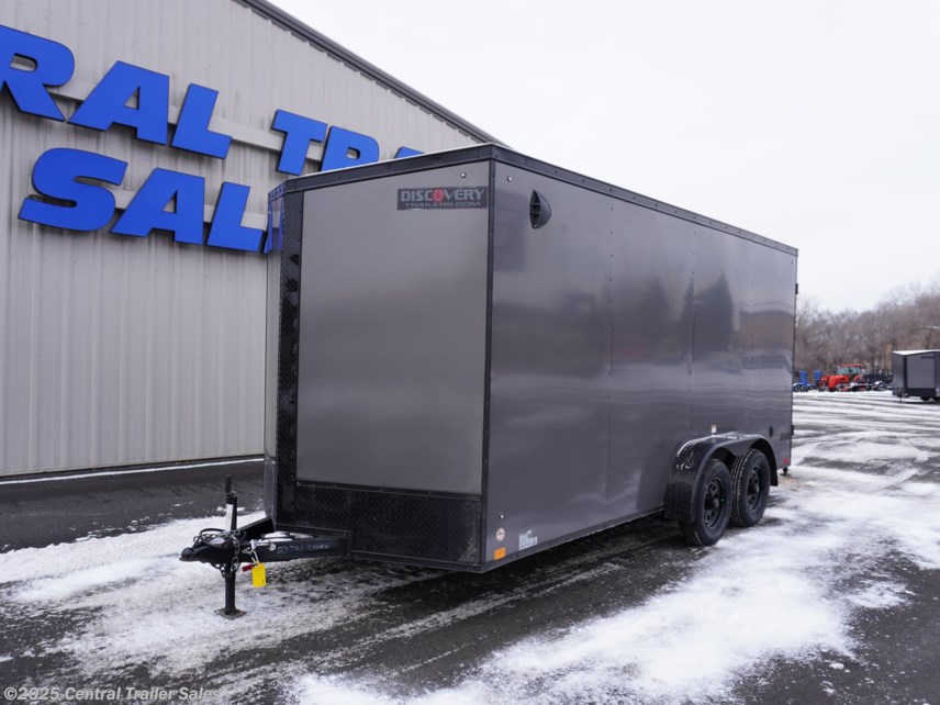 New 2025 Discovery Trailers Rover ET 7x16 Steel Frame Cargo Trailer w/Barn Doors available in Jordan, Minnesota