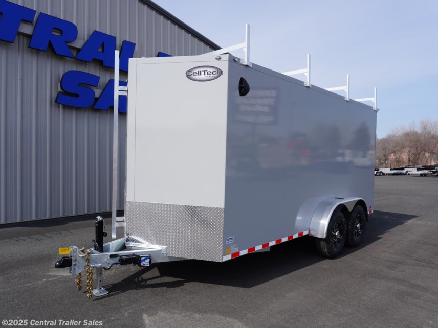New 2025 CellTech 7x16ft Galvanized Steel Cargo Trailer 14K GVWR available in Jordan, Minnesota