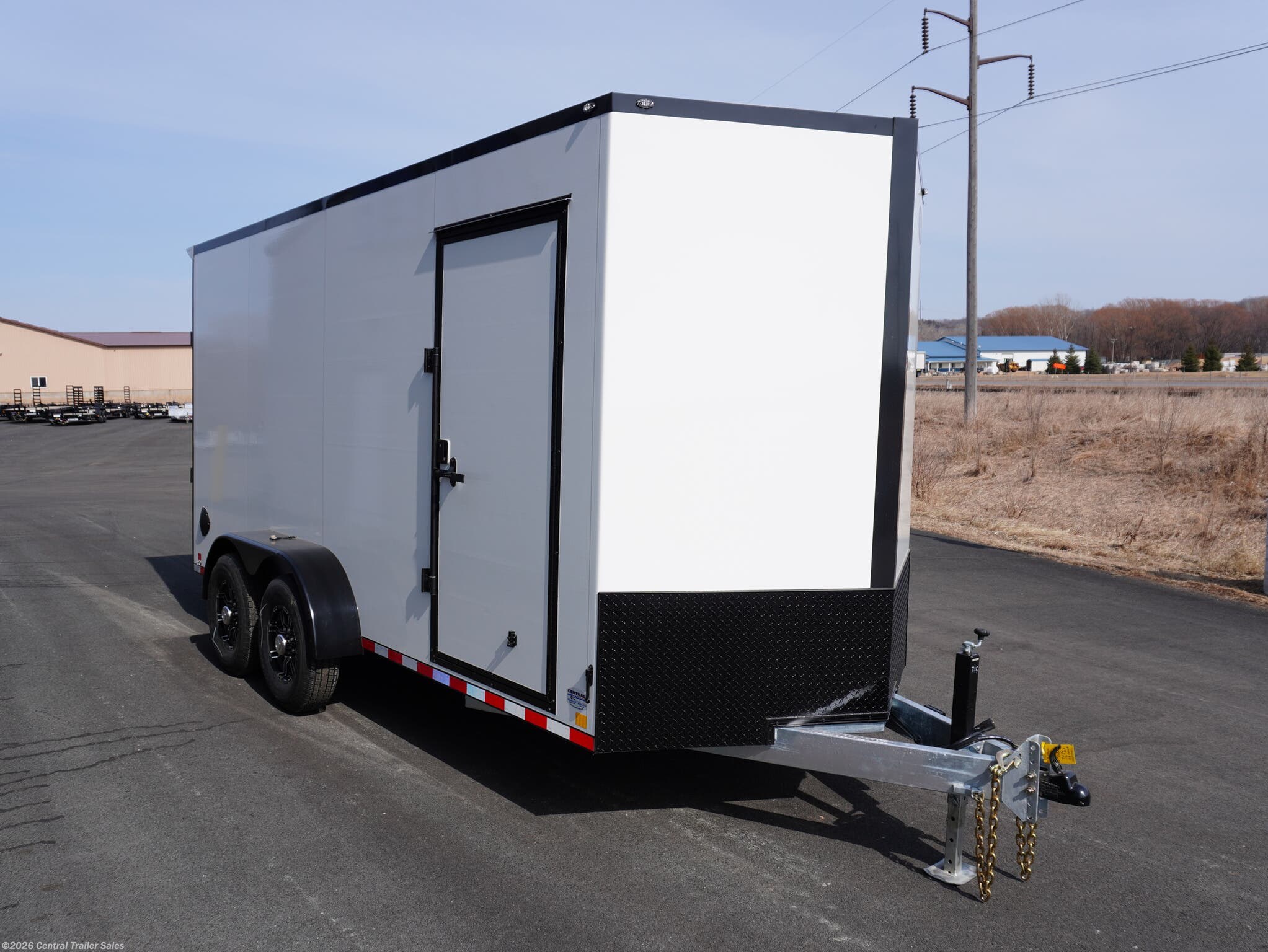 2025 CellTech 7x16ft Galvanized Enclosed - New Cargo Trailer for sale by Central Trailer Sales in Jordan, Minnesota