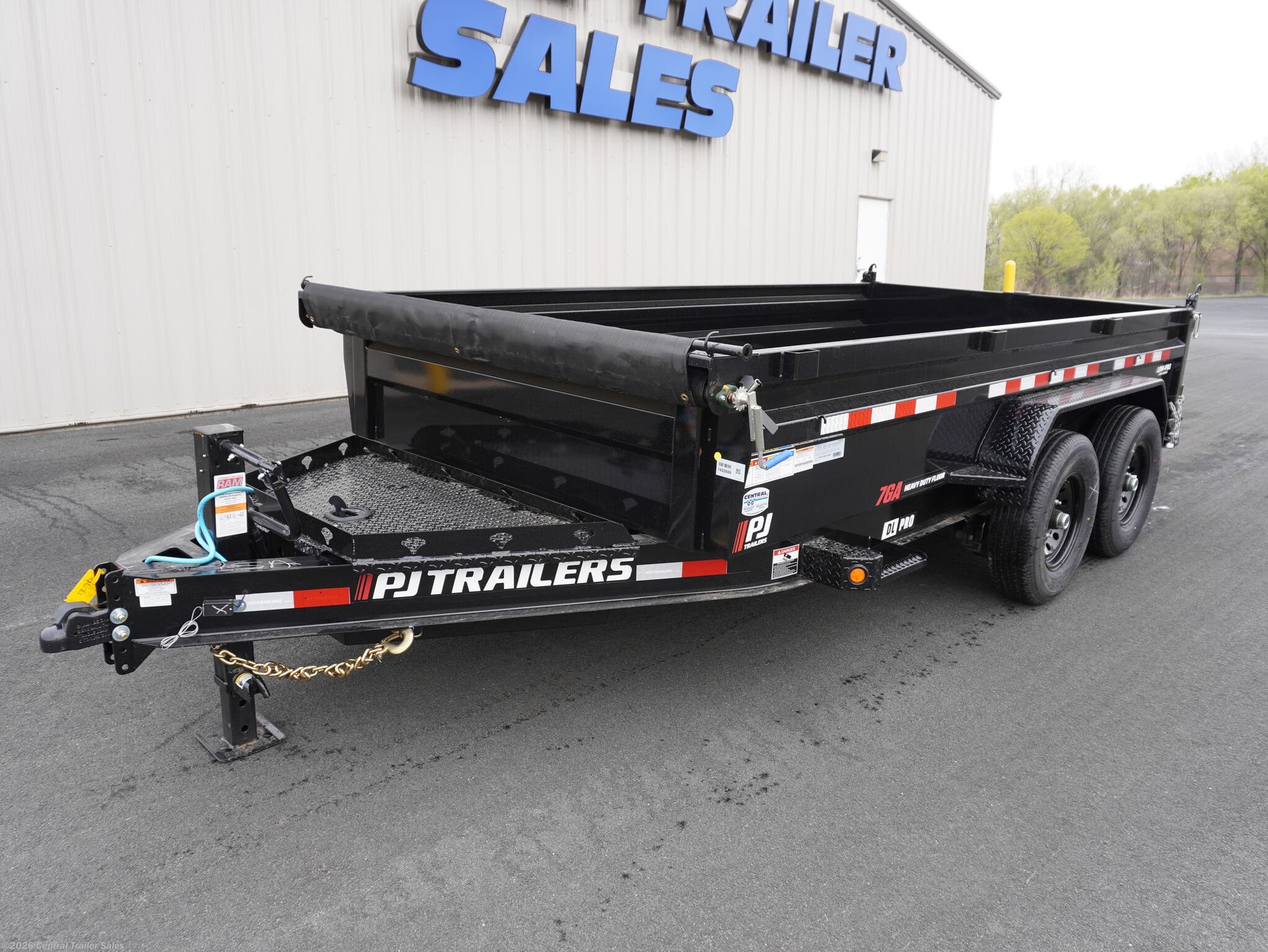 2026 PJ Trailers DL 83"x14' Dump Trailer