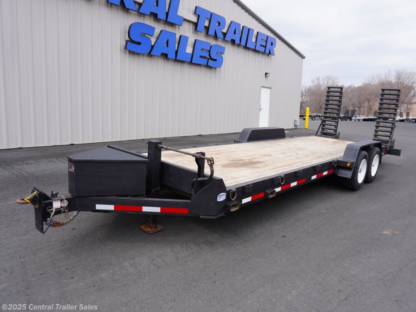 Used 2021 Behnke Trailers 81&quot;x24&apos; Steel Frame Equipment Trailer 16K GVWR available in Jordan, Minnesota