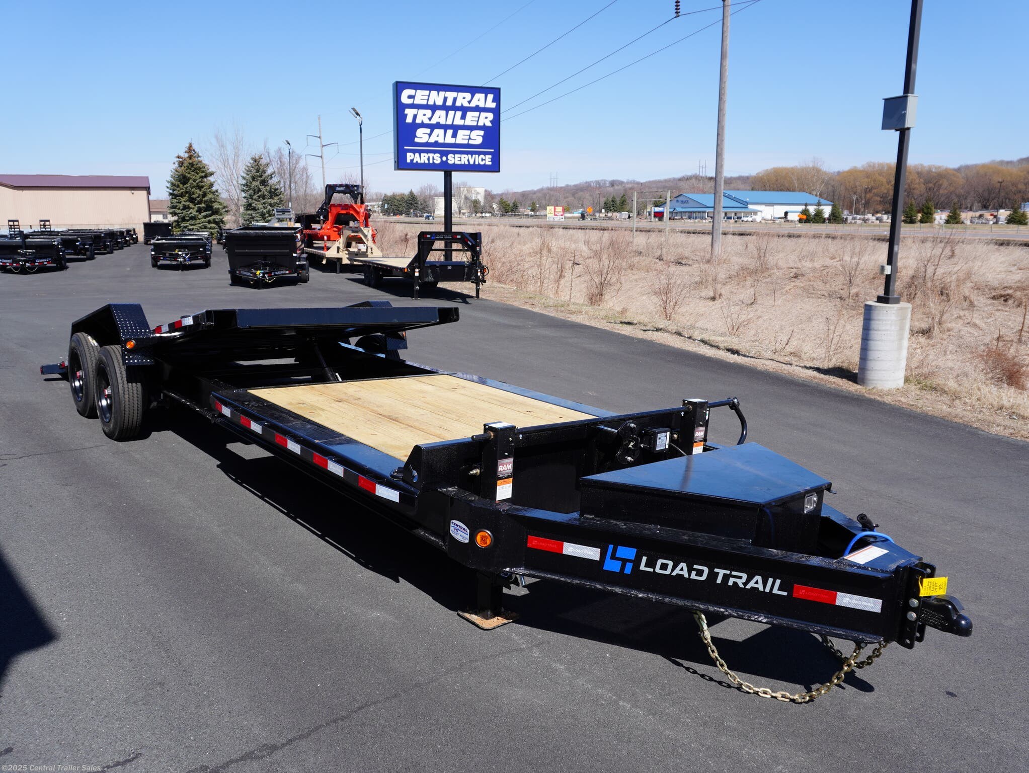 2025 Load Trail TH 24ft Tilt Trailer - New Tilt Deck Trailer for sale by Central Trailer Sales in Jordan, Minnesota