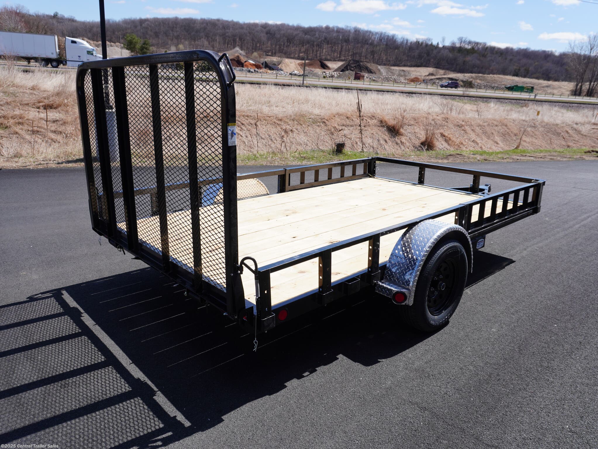 New 2026 PJ Trailers U8 83&quot;x12&apos; Steel Frame Utility W/ATV Side Ramps available in Jordan, Minnesota