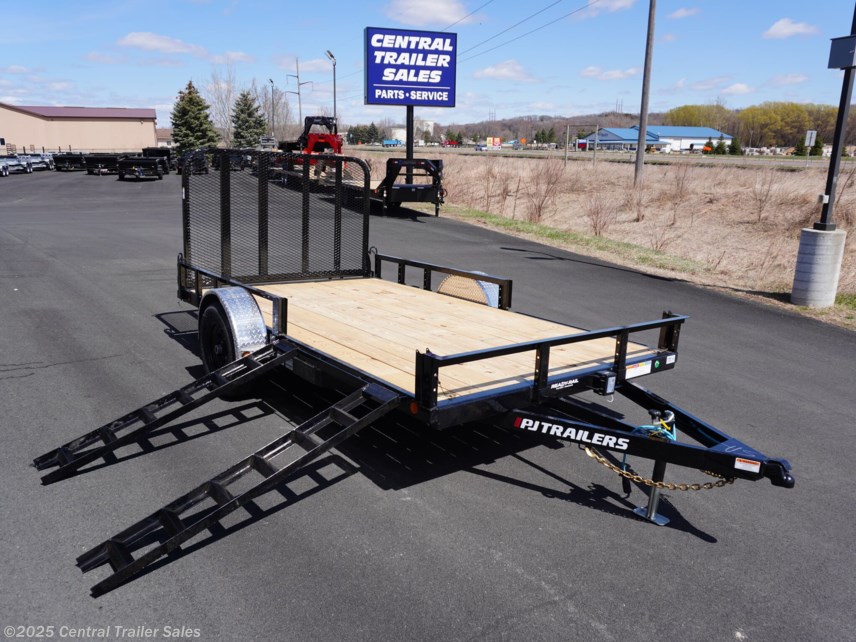 New 2026 PJ Trailers U8 83&quot;x12&apos; Utility Trailer W/5200# Axle &amp; Brakes available in Jordan, Minnesota