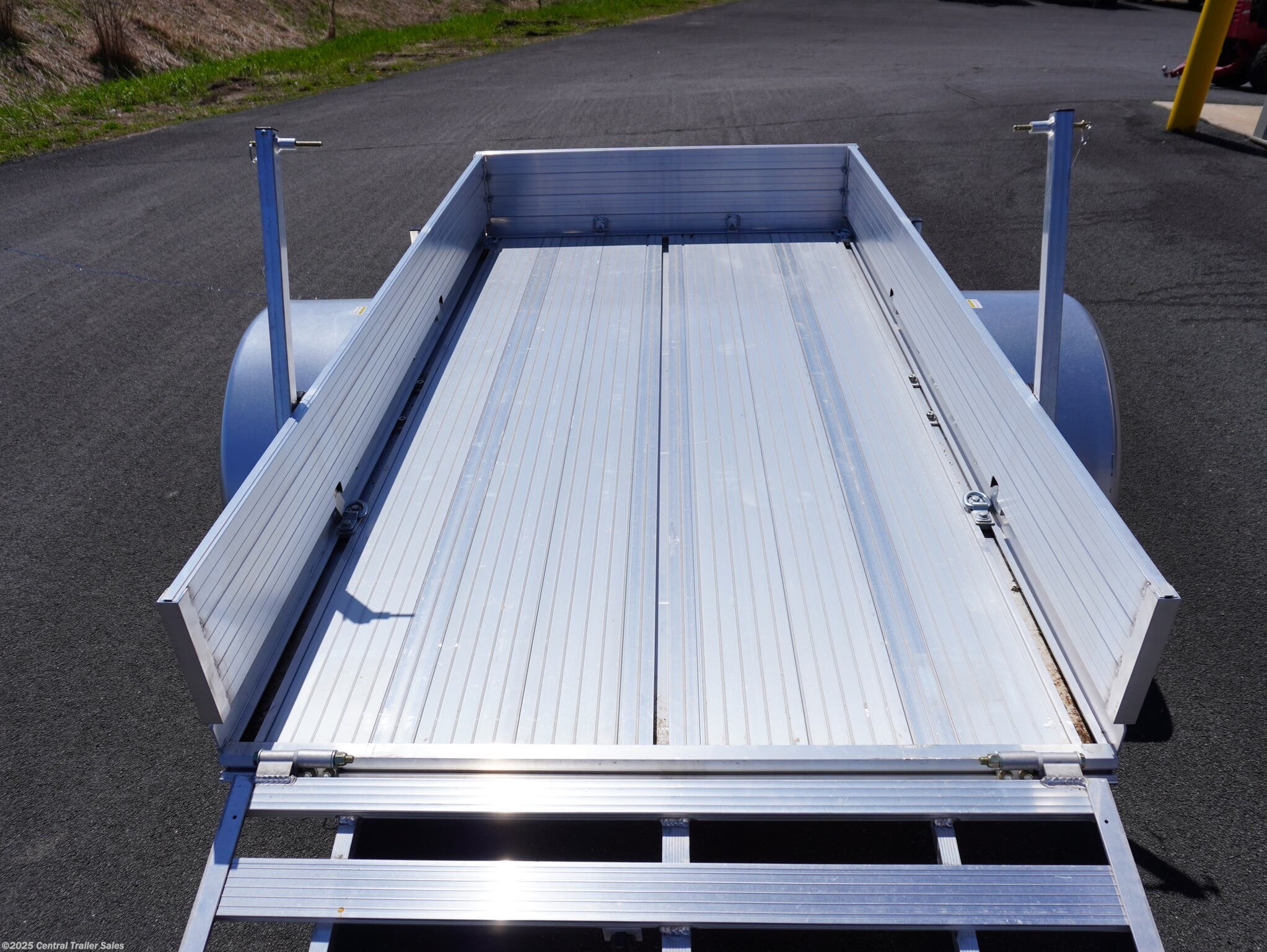 2025 FIT Series 52&quot;x8&apos; All Aluminum Utility Trailer W/1&apos; Sides by Triton Trailers from Central Trailer Sales in Jordan, Minnesota