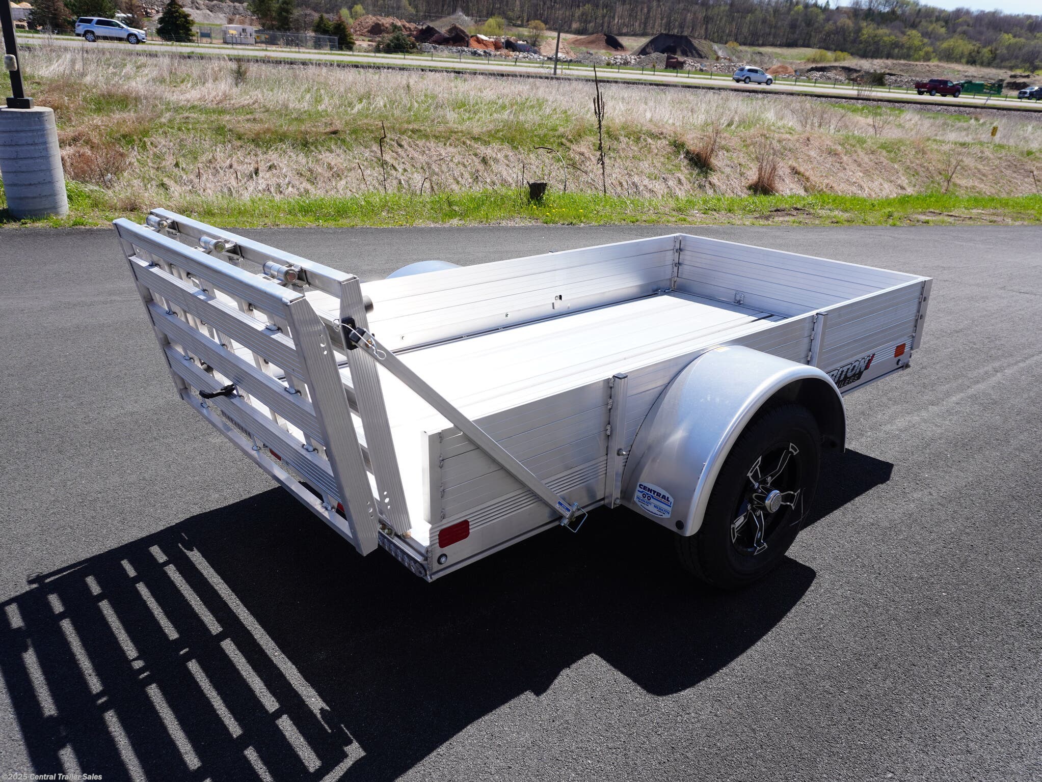 New 2025 Triton Trailers FIT Series 52&quot;x8&apos; All Aluminum Utility Trailer W/1&apos; Sides available in Jordan, Minnesota