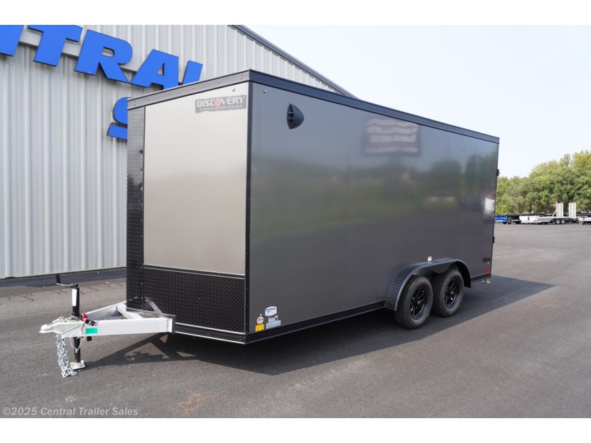 New 2025 Discovery Trailers Endeavor Aluminum 7.5x16ft Aluminum Cargo Trailer available in Jordan, Minnesota