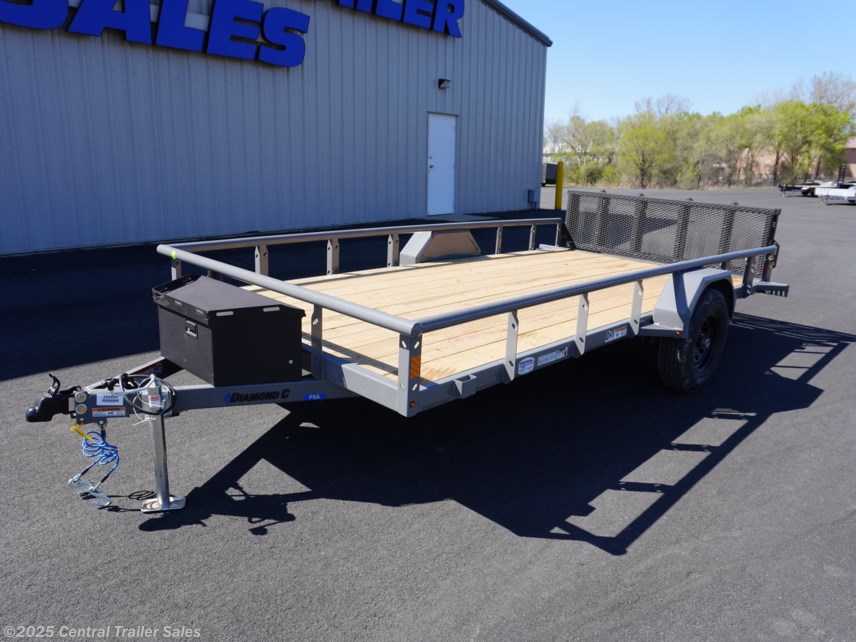 New 2025 Diamond C 83&quot;x14ft Utility Trailer W/Single 6K Axle available in Jordan, Minnesota